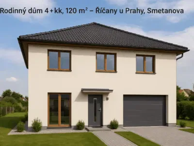Rodinný dům 4+kk, 120 m² – Říčany u Prahy, Smetanova
