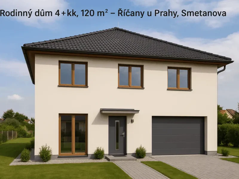 Rodinný dům 4+kk, 120 m² – Říčany u Prahy, Smetanova
